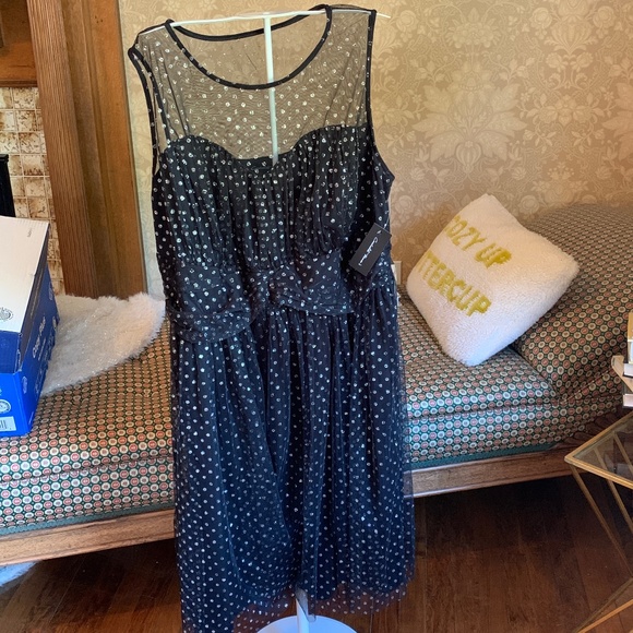 Candalite   Women plus size‎ give me sparkle dress. NWT . Retail 119 - Picture 1 of 6